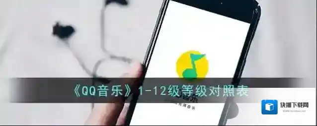《QQ音乐》1-12级等级对照表