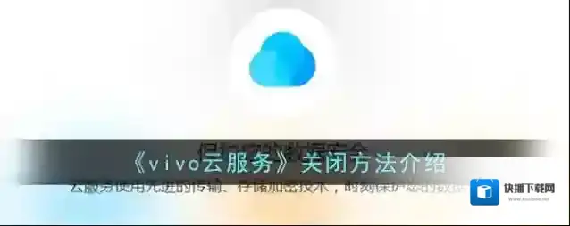 vivo应用商店云服务