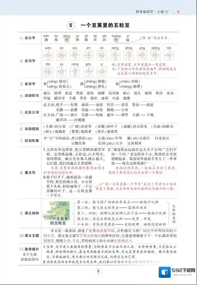 状元语文笔记语文笔记