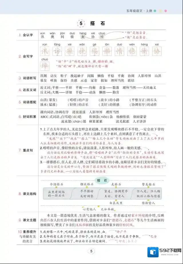 状元语文笔记语文笔记