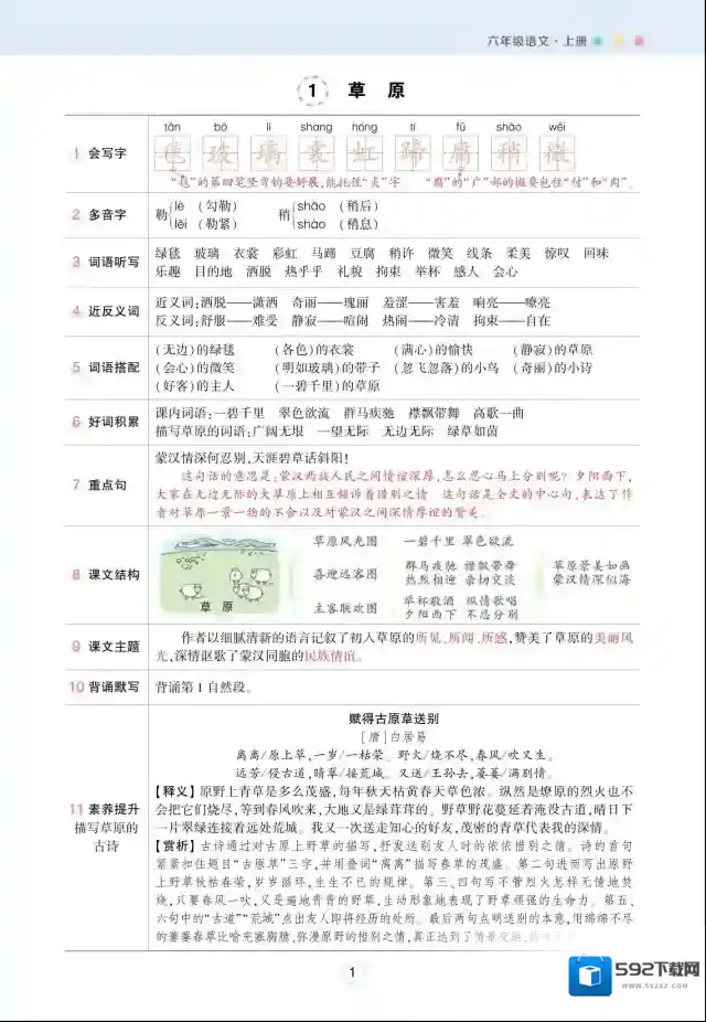 状元语文笔记语文笔记