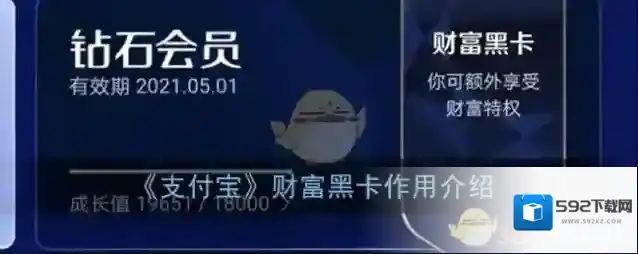 《支付宝》财富黑卡作用介绍