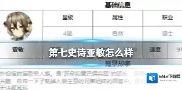 第七史诗亚敏