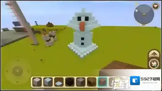迷你世界雪人
